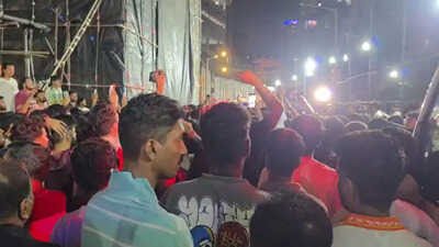 Mazgaon: माझगावमध्ये गणपती आगमनावर अंडी फेकल्याचा आरोप, दोन गटात तणाव; एफआयआर दाखल, मोठा पोलीस बंदोबस्त तैनात!