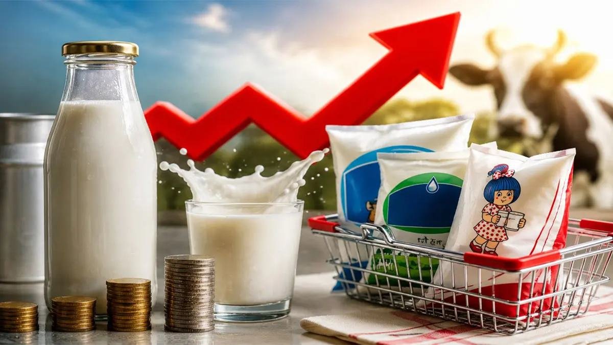 Milk Price Hike: सणासुदीच्या दिवसांत मुंबईकरांना महागाईचा फटका, दूधाच्या दरात ९ रुपयांची वाढ!