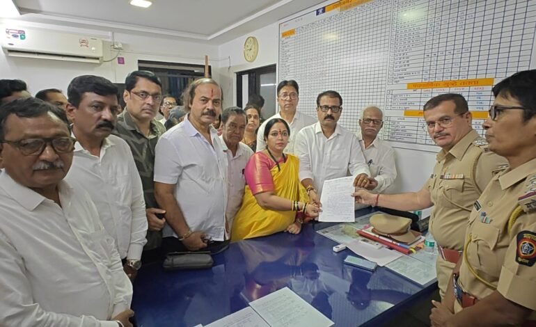 काँग्रेस कार्यालयाबाहेरील  आंदोलनाप्रकरणी राष्ट्रवादी काँग्रेस ( अजित पवार) पदाधिकाऱ्यांवर  गुन्हे दाखल!