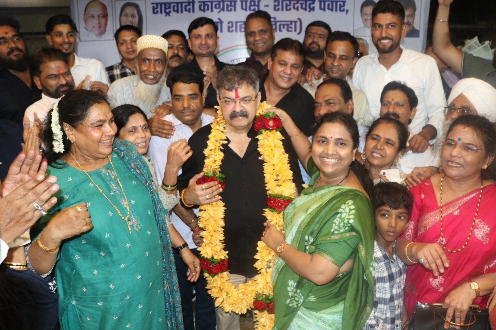 राष्ट्रवादी अजित पवार गटाला खिंडार…युवक अध्यक्षांसह शेकडो कार्यकर्त्यांचा राष्ट्रवादी (श.प) मध्ये प्रवेश!