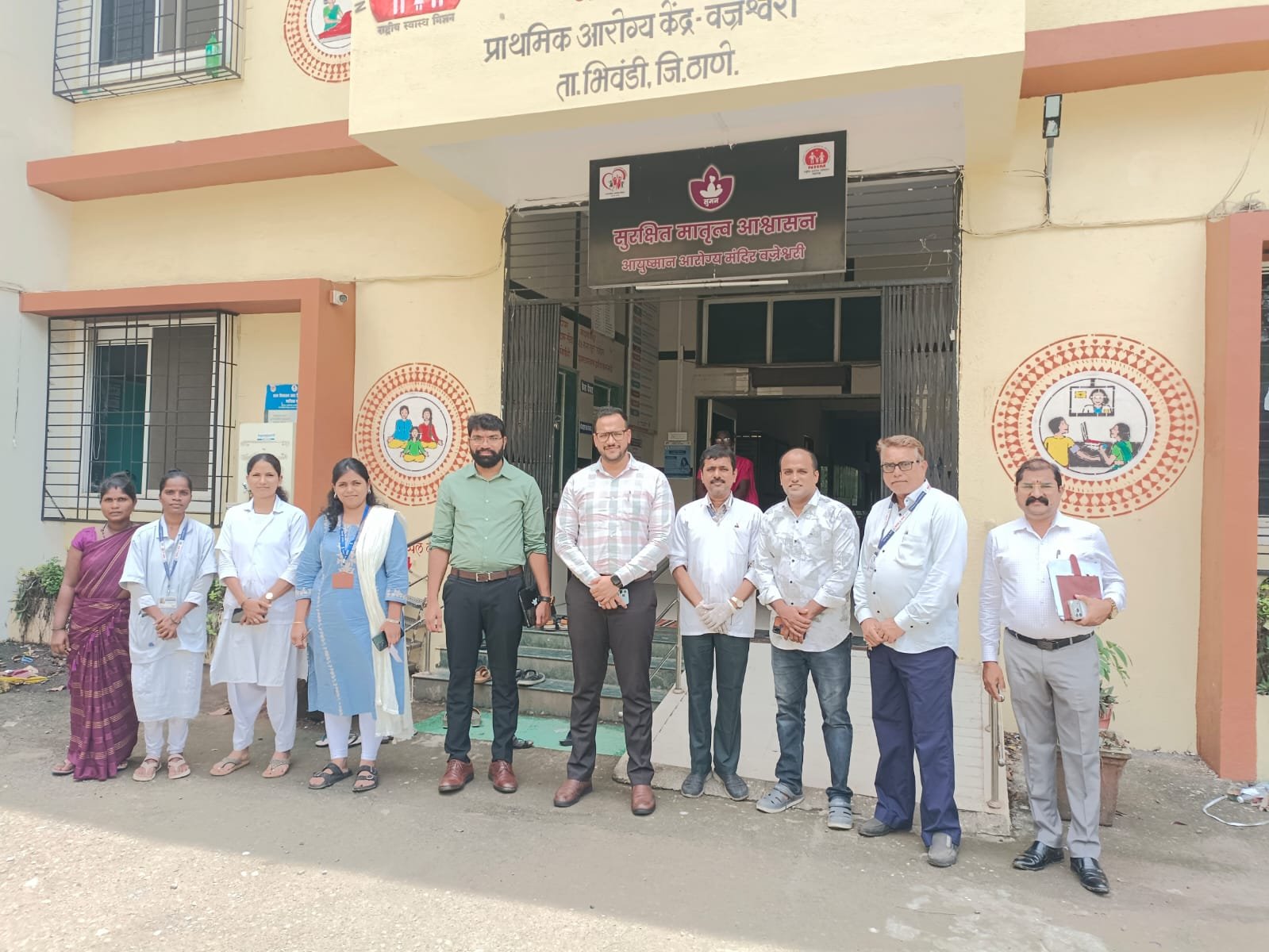 Thane: मुख्य कार्यकारी अधिकारी रणजित यादव यांची वज्रेश्वरी व अनगाव प्राथमिक आरोग्य केंद्रांना भेट; पंचायत समिती भिवंडी येथे आरोग्य सेवा, SLWM Rules-2026 व घरकुल योजनांच्या कामांचा घेतला आढावा!