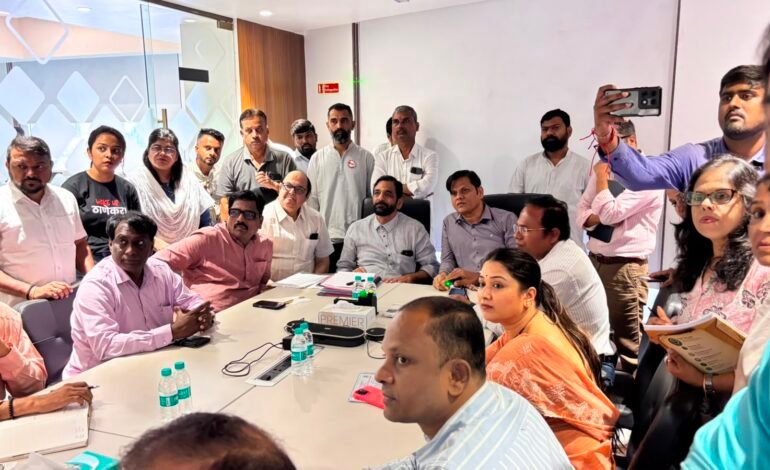 Thane: उपवन येथील रिंग मेट्रोबाधित २९ उद्योजकांना दिलासा..उद्योग त्याच भागात प्रस्थापित करण्याचे अधिकाऱ्यांनी केले मान्य!