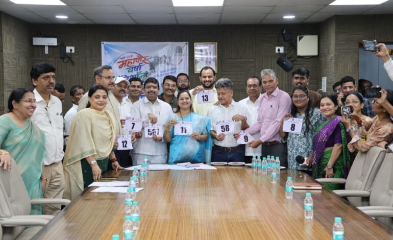 Thane: धाव प्रगतीची…गतीशील ठाण्याची..’32 व्या ठाणे महापौर वर्षा मॅरेथॉन 2026 च्या कक्ष कार्यालयाचे…महापौर शर्मिला पिंपळोलकर यांच्या हस्ते उद्घाटन!