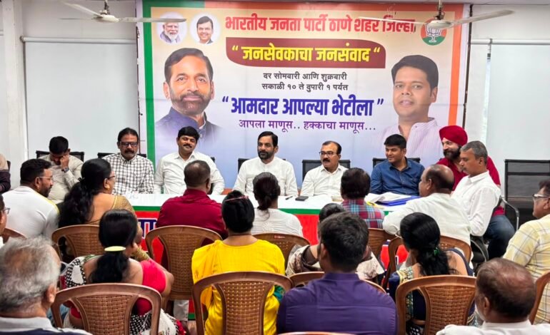 Sanjay kelkar: थकबाकीदार बिल्डर मोकाट…सर्वसामान्यांवर वाढीव कराचा बोजा; अकार्यक्षम अधिकाऱ्यांवर कारवाई करा-आ. संजय केळकर!