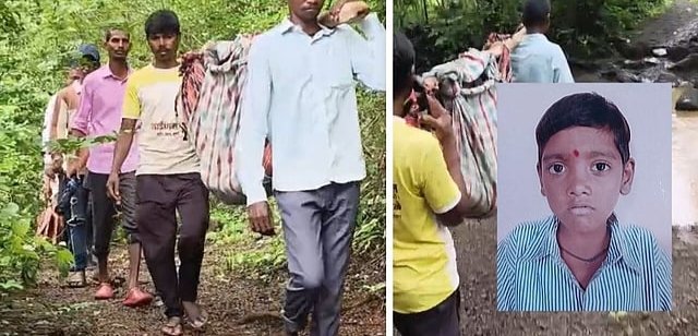 Shahapur: दुर्गम भागातील विदारक वास्तव…रस्ता नसल्याने डोलीतून नेताना सर्पदंश झालेल्या ९ वर्षीय चिमुकल्याचा मृत्यू!
