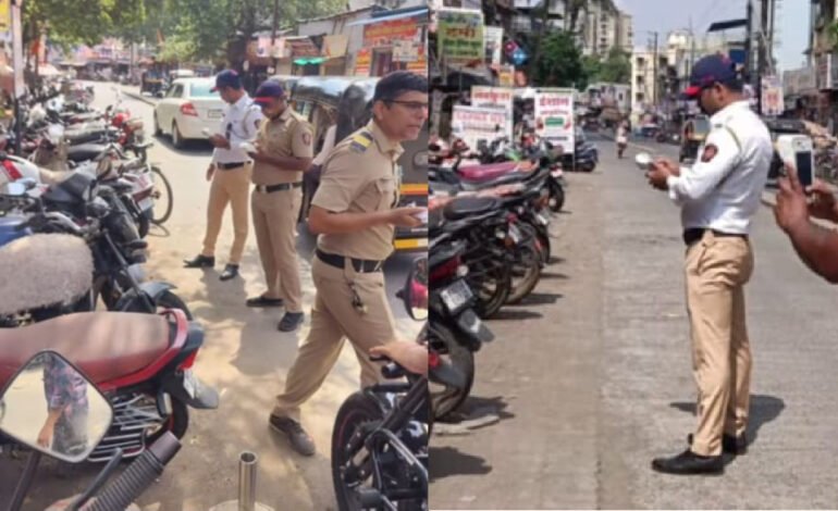 Thane: वाहतूक नियमभंगावर आता नागरिकांचा ‘वॉच’…. व्हॉट्सॲपवर करा तक्रार, पोलिसांकडून थेट कारवाई; ठाणे शहर वाहतूक शाखेचा अभिनव उपक्रम!