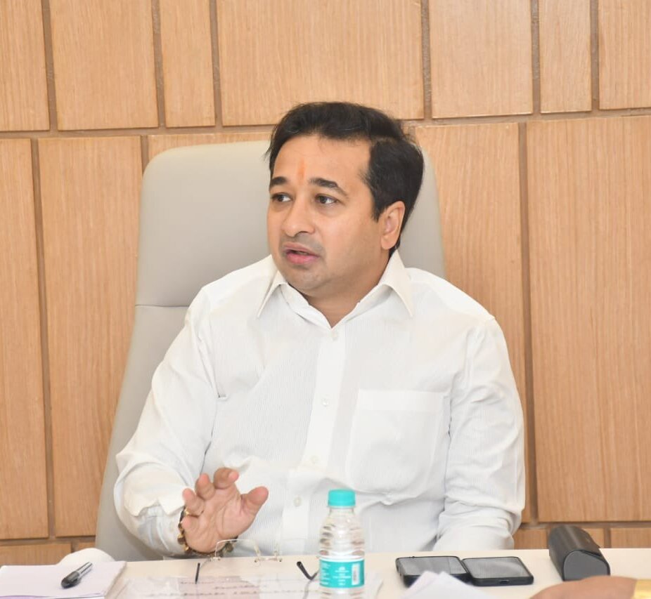 Nitesh Rane :आपण सगळे हिंदू आहोत, मुंब्र्याचं नाव मुंब्रादेवी का होत नाही?, नितेश राणेंचा सवाल!