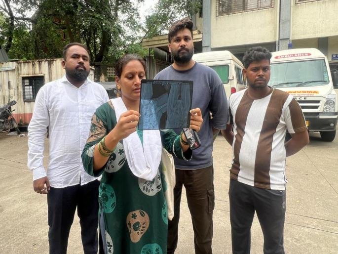 Kalyan : रुग्णालयाच्या हलगर्जीपणाचा धक्कादायक आरोप; अडीच वर्षांच्या चिमुकल्याच्या कमरेत राहिली इंजेक्शनची सुई!