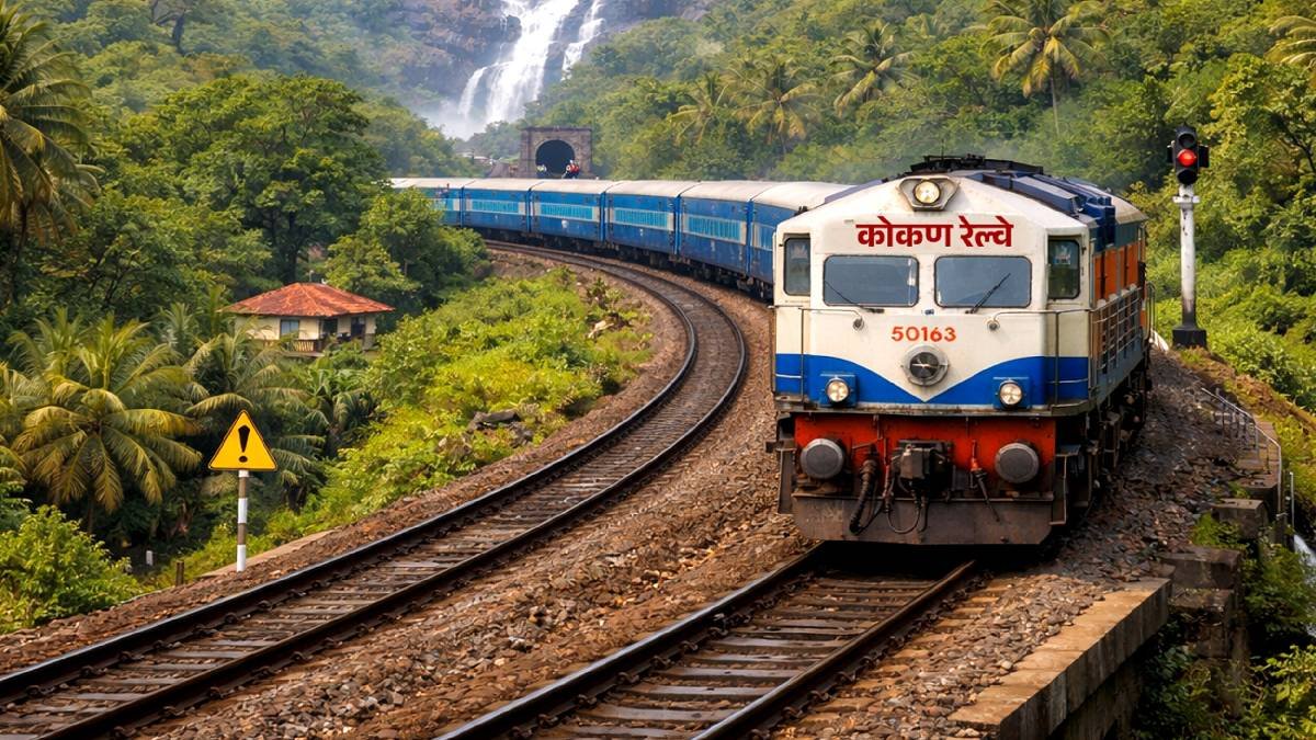 मुंबई-कोकण प्रवाशांसाठी खुशखबर.. CSMT-सावंतवाडी रोड दरम्यान नवी दैनिक एक्सप्रेसला मंजुरी!