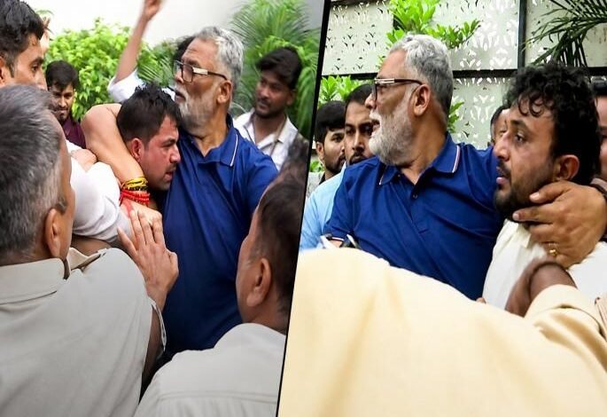 मोठी बातमी.. पत्रकार परिषदेत खासदार पप्पू यादव यांच्यावर चाकू हल्ल्याचा प्रयत्न; ‘माझ्या हत्येचा कट रचला होता’ असा गंभीर आरोप!