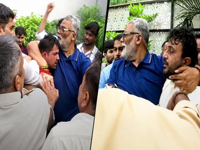 मोठी बातमी.. पत्रकार परिषदेत खासदार पप्पू यादव यांच्यावर चाकू हल्ल्याचा प्रयत्न; ‘माझ्या हत्येचा कट रचला होता’ असा गंभीर आरोप!